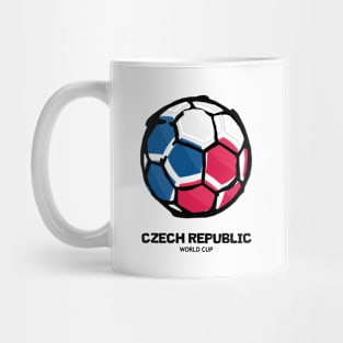 Czech Republic Football Country Flag Mug